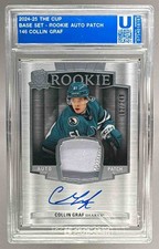 Collin Graf 2024 Upper Deck The Cup #146 Rookie Auto RC 162/249