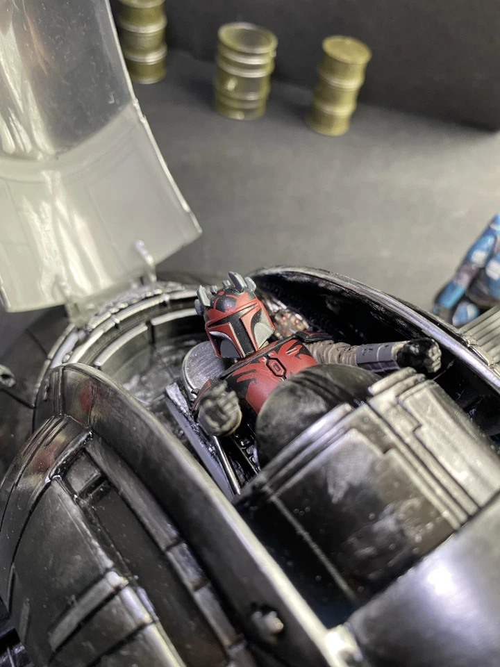 Star Wars Slave 1 — Bounty Gunship Custom 1:18 Hand-Painted, Colour-Choice - Image 3 of 4