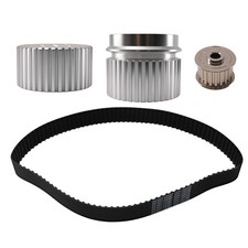 Billet Aluminum Pulley Kit For Chevy Small Block 283-400 Short Water Pump System Billet Aluminum Pulley Kit For Chevy Small Block 283-400 Short Water Pump System