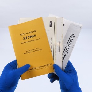 Four (4) Atmos Jaeger-LeCoultre Brochures