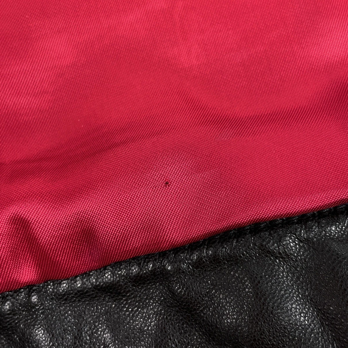 GUCCI logo bottone riders giacca zip riders pelle di pecora nero donna