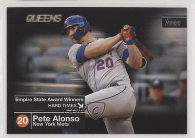 2020 Topps Empire State Award Winners Wal-Mart Black 256/299 Pete Alonso o7m