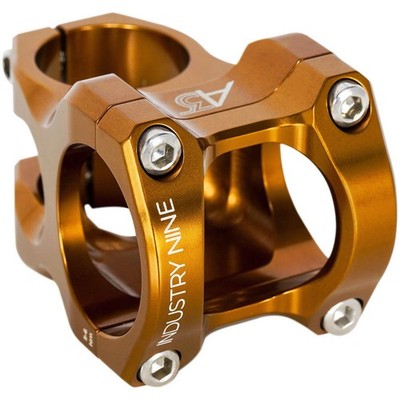 Industry Nine A35 Stem - 40mm, 35 Clamp, +/-8, 1 1/8'', Aluminum, Bronze SA35ZZ40