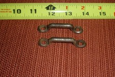2 Vintage Fender Guitar Amp Amplifier Original Handle Mounting Brackets-Item A10