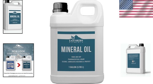 Food Grade Mineral Oil - 1 Gallon, Pure & Clear, Safe for Food Contact - Picture 2 of 7