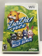 Zhu Zhu Pets (Nintendo Wii Children's Game) CIB Complete w/ Manual - Free Ship