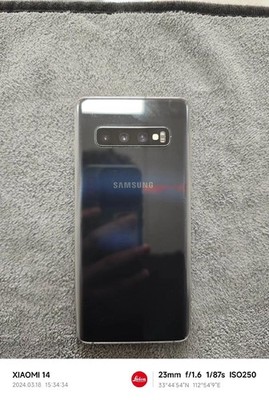 Samsung Galaxy S10 SM-G973FDS 512GB DUAL SIM Unlocked Smartphone Open Box BLACK