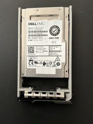 Dell EMC 960gb SATA 12gps With Tray 100% Tested