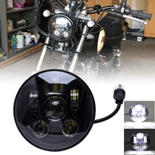 5-34 5.75 Motorcycle Led Projector Headlight For Honda Rebel 500 450 250 125 5-34 5.75 Motorcycle Led Projector Headlight For Honda Rebel 500 450 250 125