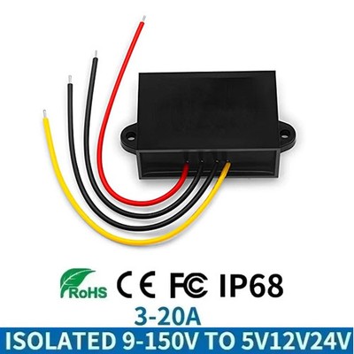 Isolated Buck Converter 12V-150V to 5V 12V 24V 36V 48V Step Down Module DC 60V