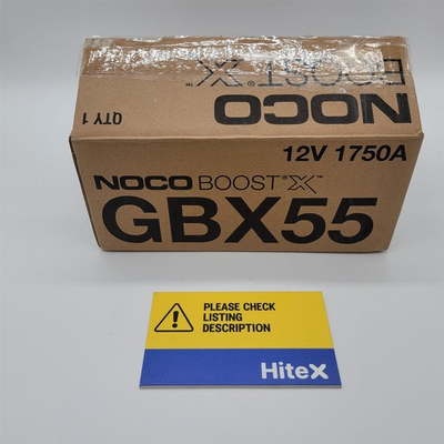 #ad NOCO Boost X GBX55: 1750A UltraSafe Jump Starter – 12V GBX55 NOT WORKING $52.20