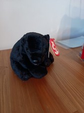 TY Beanie Baby - CINDERS the Bear (5 inch)