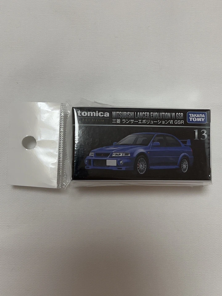 Takara Tomy Tomica Premium No.13 Mitsubishi Lancer Evolution VI GSR descontinuado Foto 2 de 4
