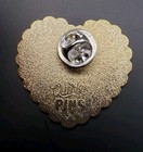 Cold Hearted ENAMEL PIN DARK HUMOR  Heart Shaped Quirky Crate — photo 3