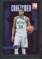 2023-24 GIANNIS ANTETOKOUNMPO 18/49 PANINI DONRUSS ELITE CRAFTSMEN