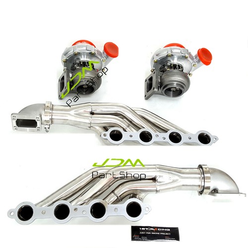 Turbos + colector + 2 X ajuste de codo T4 AR.80/.96 4.8 5.3 5.7 6.0 6.2 LS1 LS2 LS3 LS6 - Imagen 8 de 12