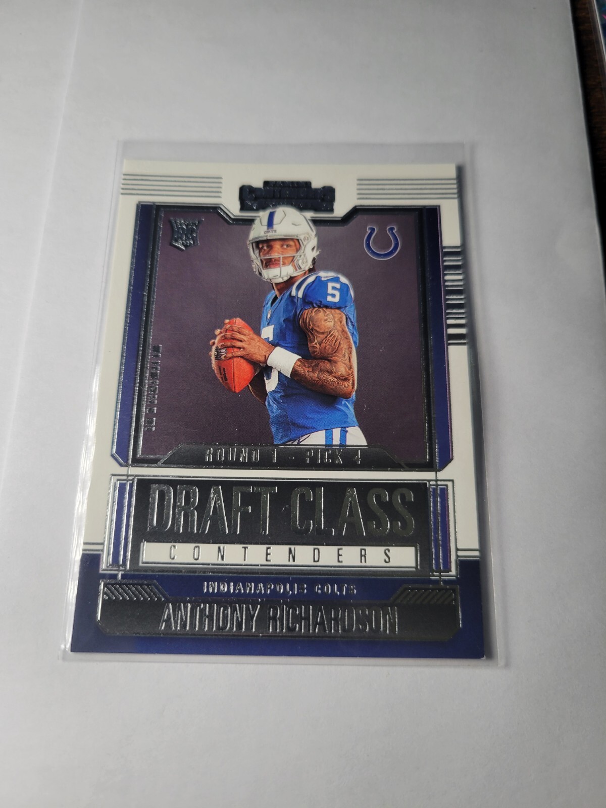 2023 Panini Contenders #1 Anthony Richardson Draft Class Contenders