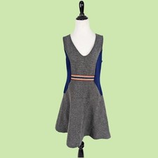 Anthropologie Maeve Ludlow Quilted Dress S Preppy Streetwear