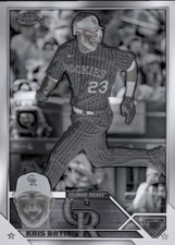 [DIGITAL] Topps Bunt - Kris Bryant - Topps Chrome 23 S1 - Black White Base