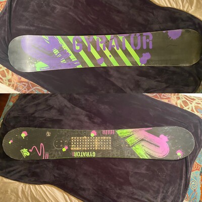 K2 Snowboard Gyrator 168cm 20 Year Anniv 2008 Concave Bow Reverse Camber Rare 