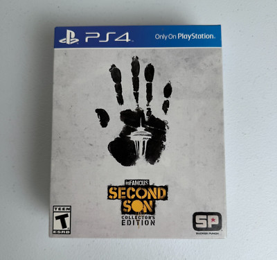 inFamous Second Son Collector's Edition (PlayStation 4, 2014) PS4 New Sealed