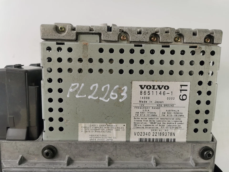 VOLVO S80 II AS Musik-Player ohne GPS 86511461 2008 20423129 - Bild 3 von 4