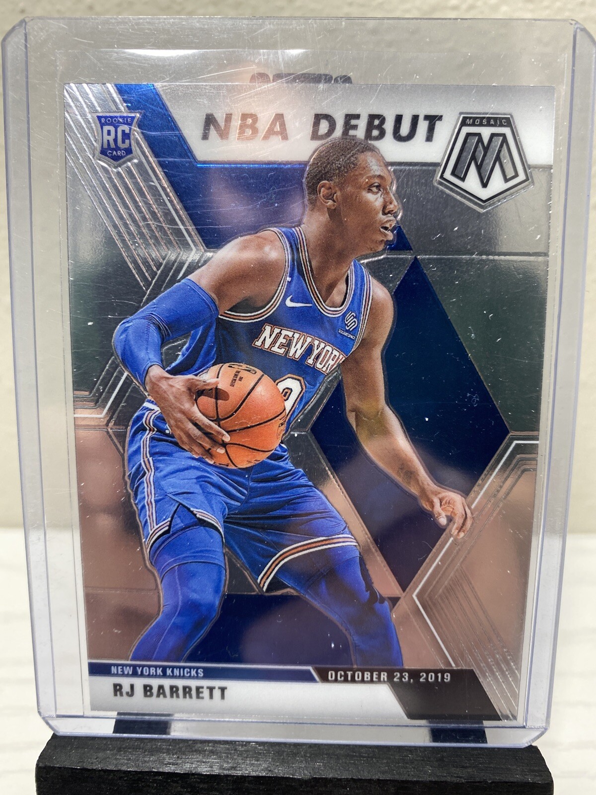 2019-20 Panini Mosaic Basketball RJ Barrett NBA Debut #270 New York Knicks
