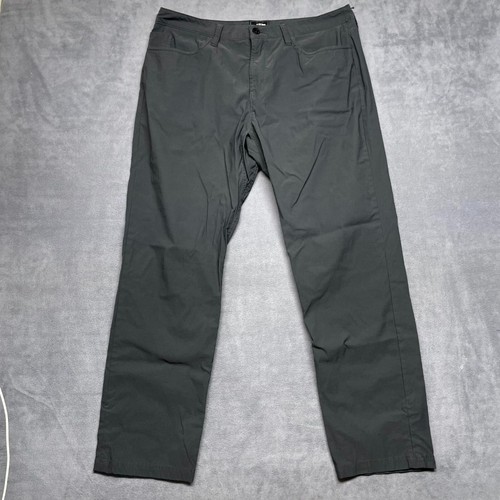 Pantalon de randonnée homme The North Face 36 noir nylon stretch mi-hauteur 5 poches