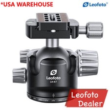 Leofoto LH-47 Ball Head tripod head with Quick Release Plate for camera
