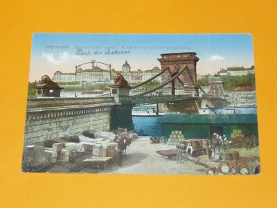File:12657 Budapest 1911 Andrassy Straße mit Straßenbahn und Pferdewagen Brück
