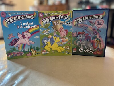 My Little Pony Serie Completa Box 1 -2 + Film Vola Mio Mini Pony DVD Serie