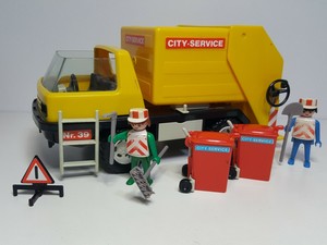 vehiculo limpieza playmobil