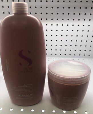 ALFAPARF MILANO Semi Di Lino Nutritive Low Shampoo Dry Hair / Nutritive Mask  