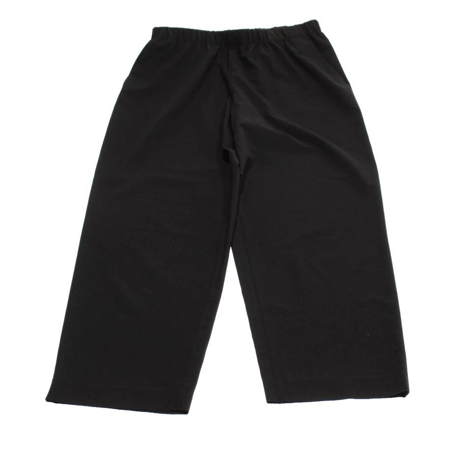 Pantalones Lafayette 148 mezcla de poliéster Murray talla grande en negro liso Foto 4 de 4