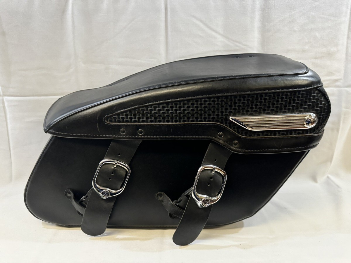 Harley-Davidson OEM Road King Touring Leather Saddlebags RH-07396