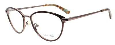 Nautica NLO5010 200 Women's Eyeglasses Frames 51-18-140 Brown