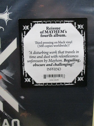 Mayhem – Ordo Ad Chao - Vinyl Record -Tracked (V6D) - Bild 2 von 6