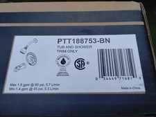 Peerless Tub Shower Trim Kit In Brushed Nickel PTT188753-BN