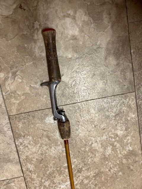 Vintage Heddon Pal #1051 Faux Bamboo Steel 5' 6 Vintage Heddon Pal #1051 Faux Bamboo Steel 5' 6