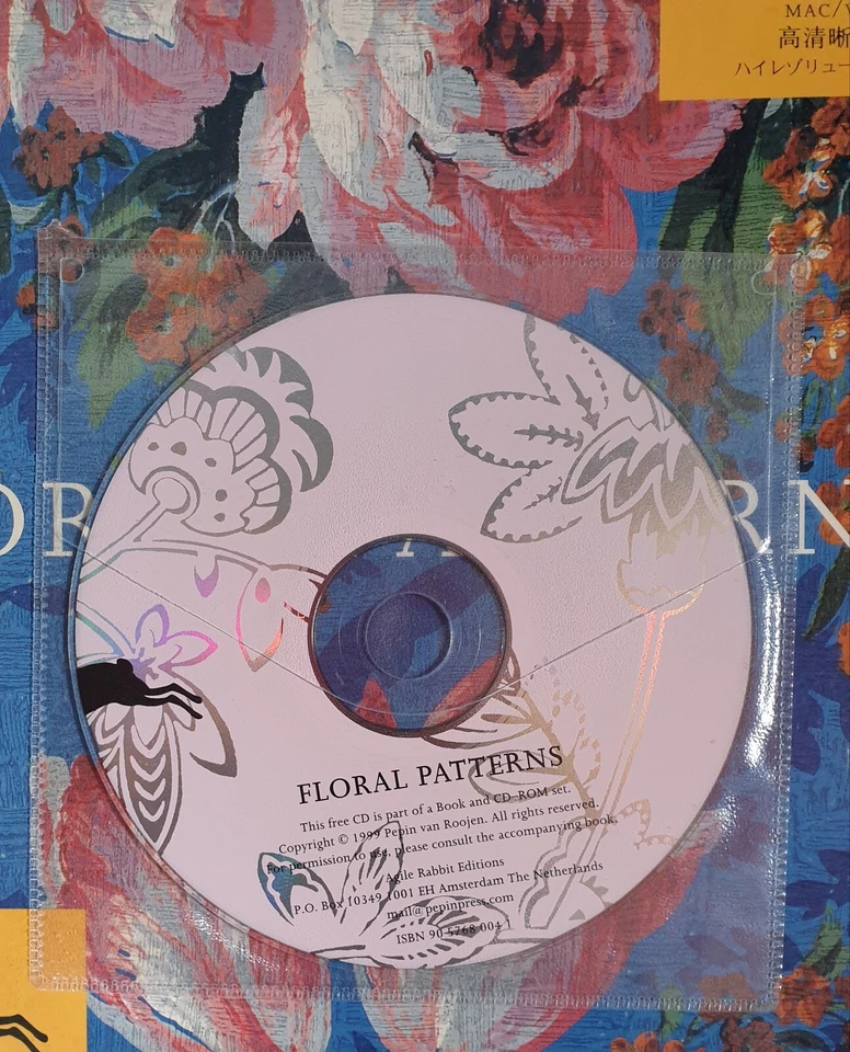 Book + Cd- Rom Floral Patterns - Imagen 3 de 4