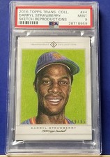 Darryl Strawberry - 2016 Topps Transcendent Sketch #44 PSA 9  #9/65   