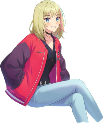 Rika Wonder Egg Priority Weatherproof Anime Sticker 6