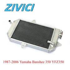 For 1987-2006 05 04 03 02 01 00 99 Yamaha Banshee 350 YFZ350 Aluminum Radiator