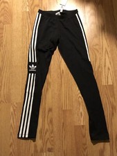 Adidas Women  s Trefoil Tights Jeggings Size XS New NWT