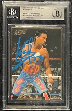 1-2-3 KID X-PAC SIGNED 1994 ACTION PACKED #17 RC BECKETT WITNESSED COA 337