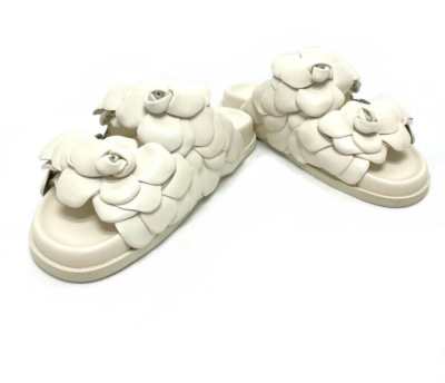 Valentino Garavani Atelier Rose Edition Sandals 36 White Women New 