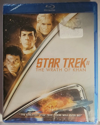 Star Trek II: The Wrath of Khan [1982] (Blu-ray,2009) William Shatner,BRAND NEW!