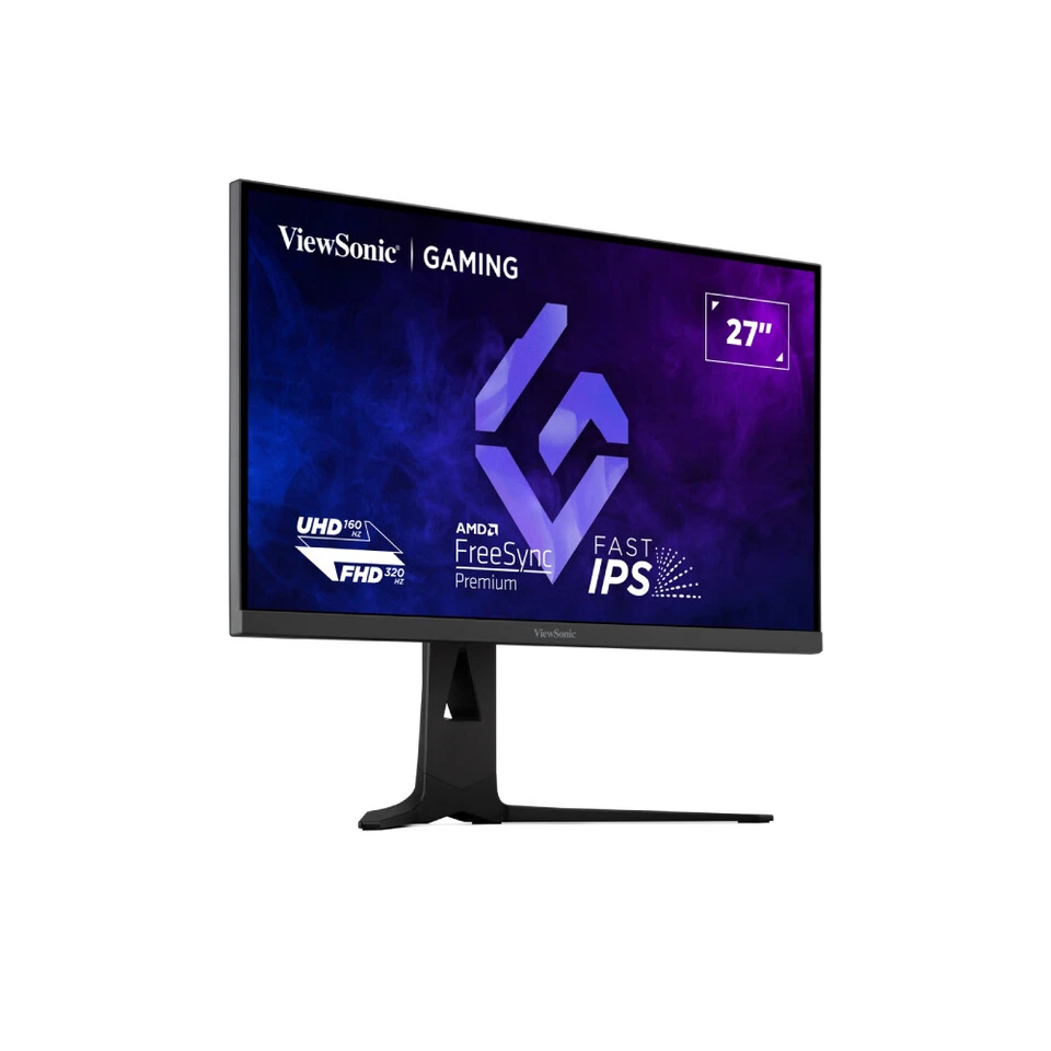 Viewsonic XG275D1-4K 27" Fast IPS Dual Mode 160Hz - 320Hz 0.5ms Gaming Monitor - Image 2 of 4
