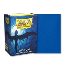 Dual Matte Wisdom 100 ct Dragon Shield Sleeves Standard Size