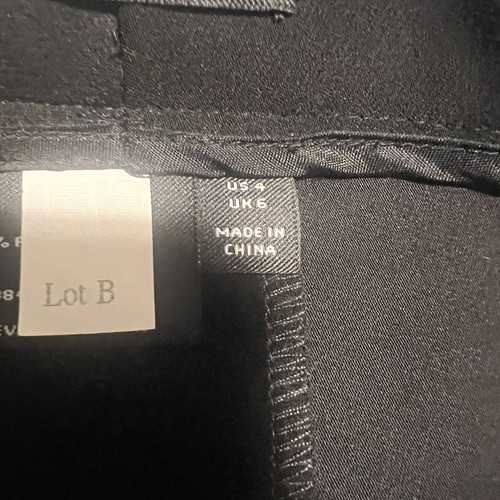 NWT Carlisle Boulevard Black Pants Size 4 - Picture 4 of 7